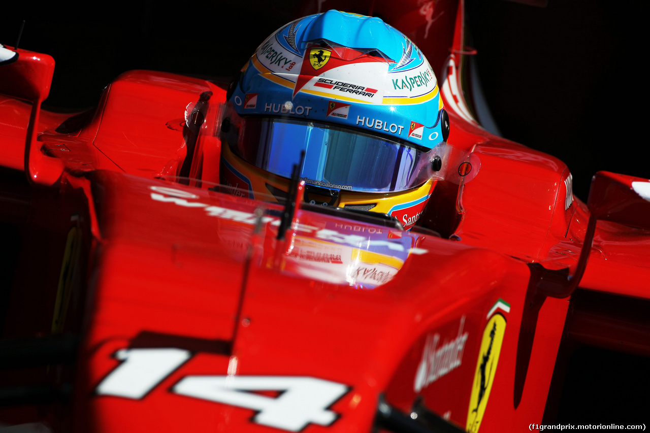 TEST F1 BAHRAIN 19 FEBBRAIO, Fernando Alonso (ESP) Ferrari F14-T.
19.02.2014. Formula One Testing, Bahrain Test One, Day One, Sakhir, Bahrain.