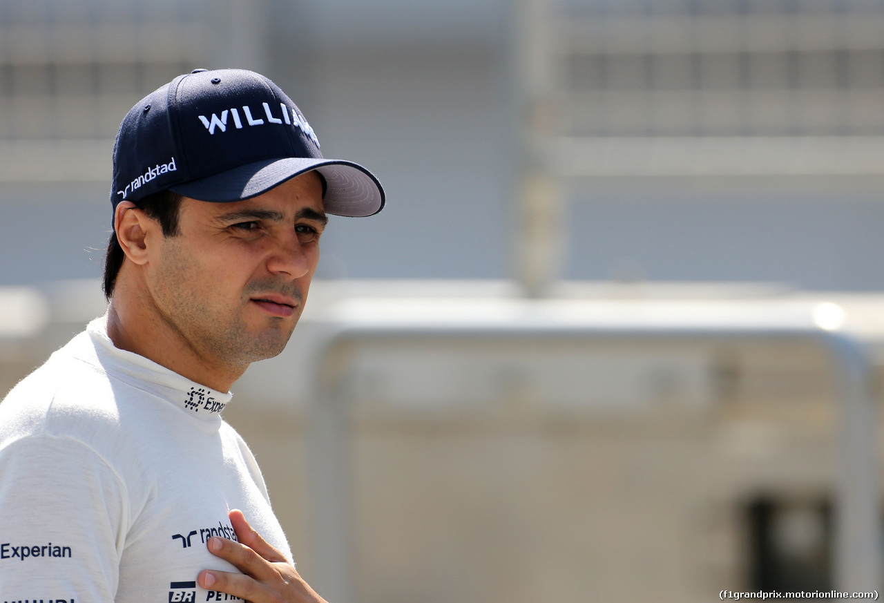 TEST F1 BAHRAIN 19 FEBBRAIO, Felipe Massa (BRA), Williams F1 Team 
19.02.2014. Formula One Testing, Bahrain Test One, Day One, Sakhir, Bahrain.