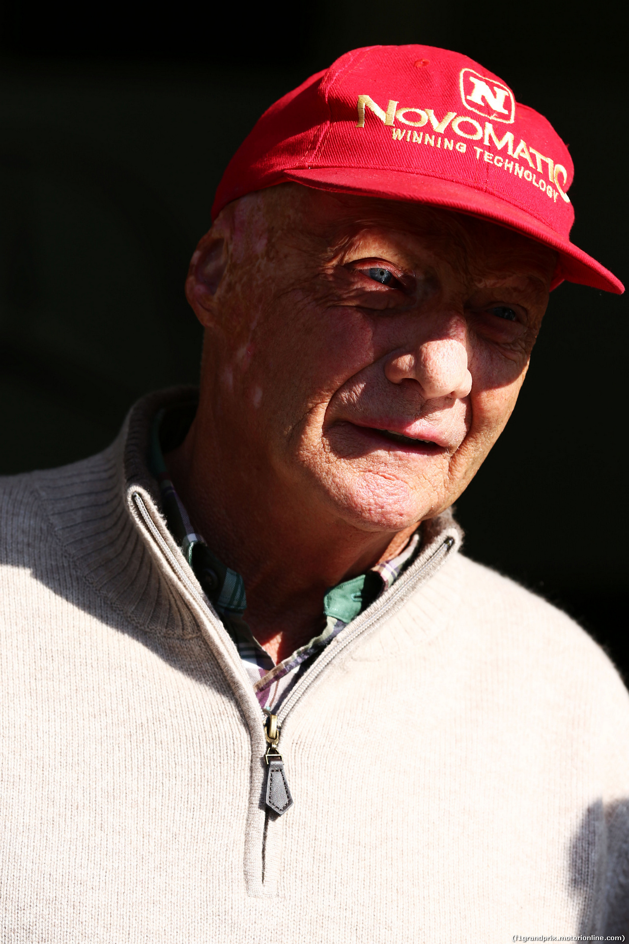 TEST F1 BAHRAIN 19 FEBBRAIO, Niki Lauda (AUT) Mercedes Non-Executive Chairman.
19.02.2014. Formula One Testing, Bahrain Test One, Day One, Sakhir, Bahrain.