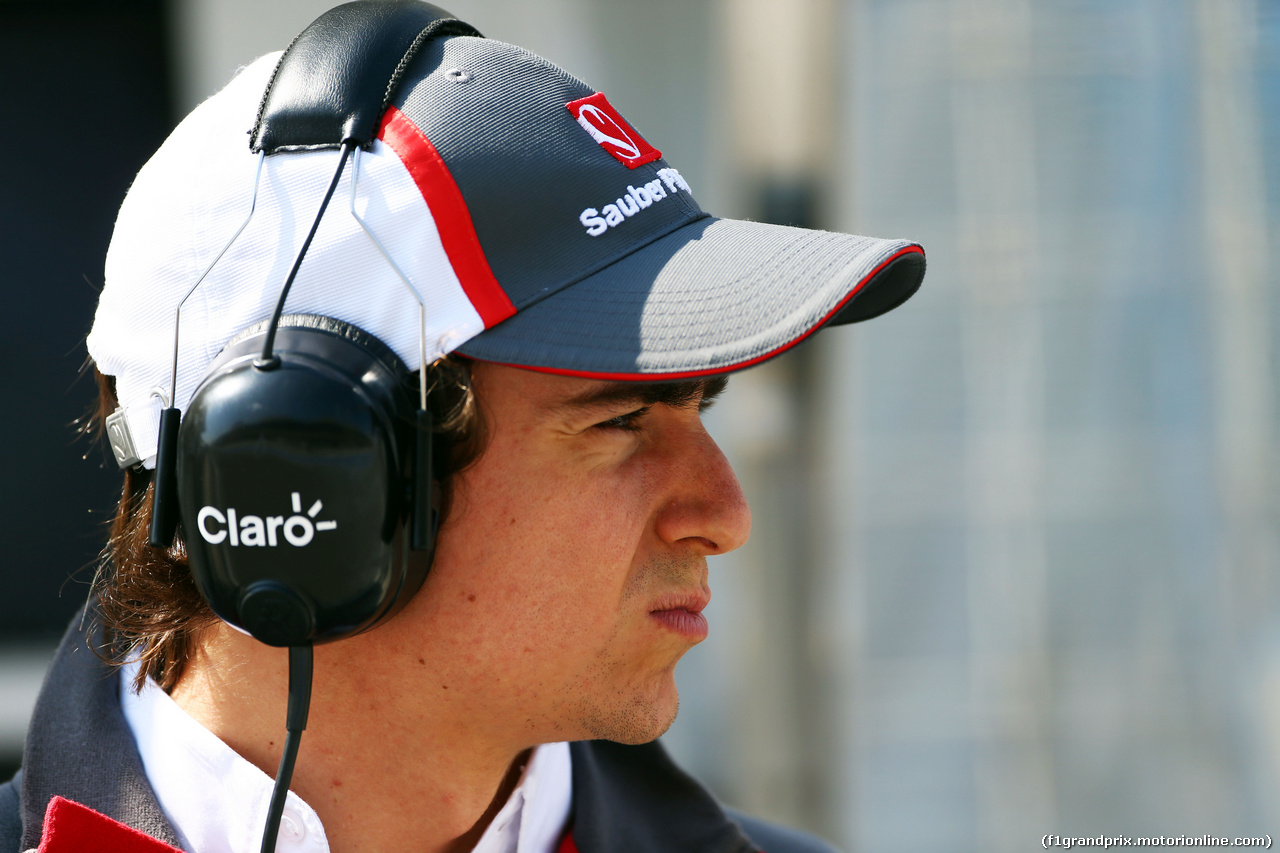 TEST F1 BAHRAIN 19 FEBBRAIO, Esteban Gutierrez (MEX) Sauber.
19.02.2014. Formula One Testing, Bahrain Test One, Day One, Sakhir, Bahrain.