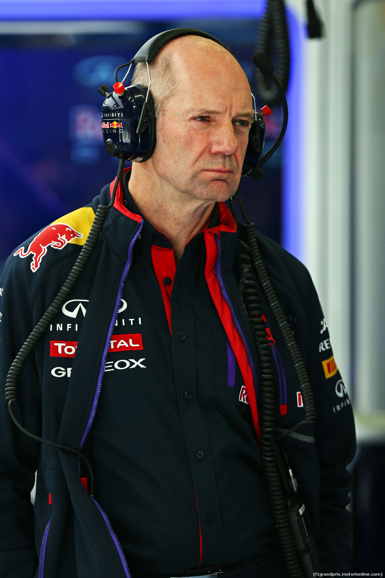 TEST F1 BAHRAIN 19 FEBBRAIO, Adrian Newey (GBR) Red Bull Racing Chief Technical Officer.
19.02.2014. Formula One Testing, Bahrain Test One, Day One, Sakhir, Bahrain.