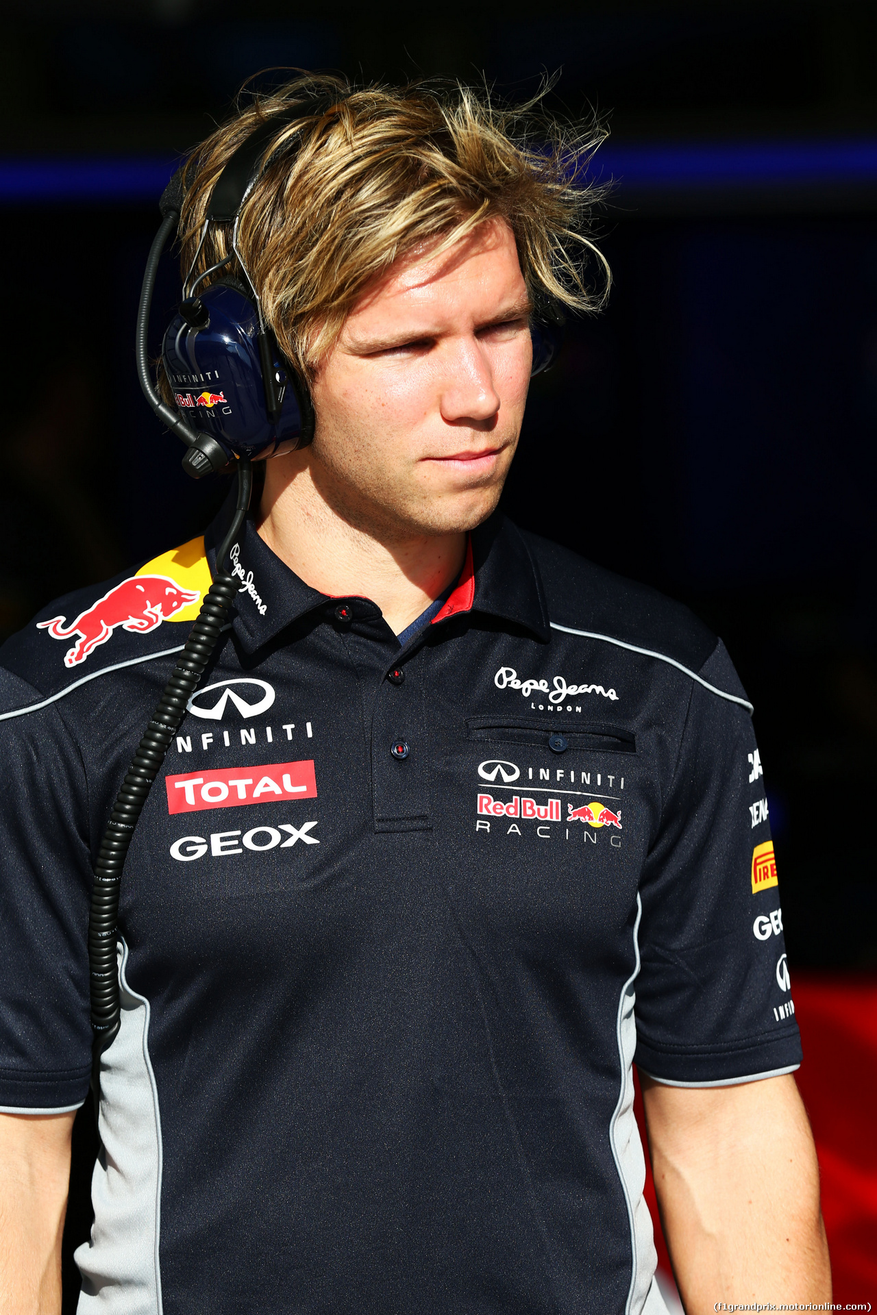 TEST F1 BAHRAIN 19 FEBBRAIO, Antti Kontsas (FIN) Personal Trainer of Sebastian Vettel (GER) Red Bull Racing.
19.02.2014. Formula One Testing, Bahrain Test One, Day One, Sakhir, Bahrain.