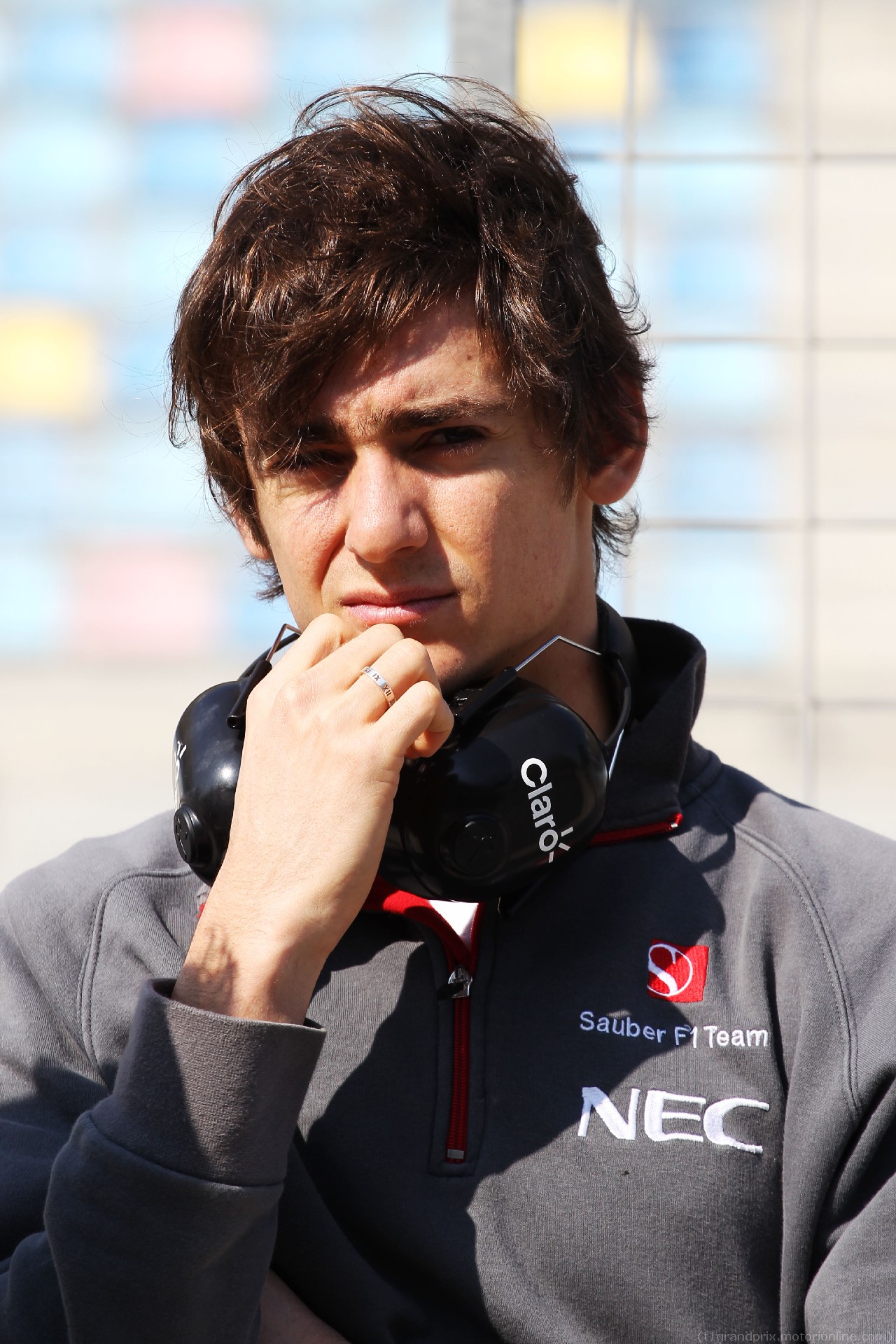 TEST F1 BAHRAIN 19 FEBBRAIO, Esteban Gutierrez (MEX) Sauber.
19.02.2014. Formula One Testing, Bahrain Test One, Day One, Sakhir, Bahrain.