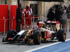 TEST F1 BAHRAIN 19 FEBBRAIO, Romain Grosjean (FRA) Lotus F1 E22.
19.02.2014. Formula One Testing, Bahrain Test One, Day One, Sakhir, Bahrain.