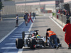 TEST F1 BAHRAIN 20 FEBBRAIO, Esteban Gutierrez (MEX) Sauber C33 pushed back by a marshal in the pits.
20.02.2014. Formula One Testing, Bahrain Test One, Day Two, Sakhir, Bahrain.