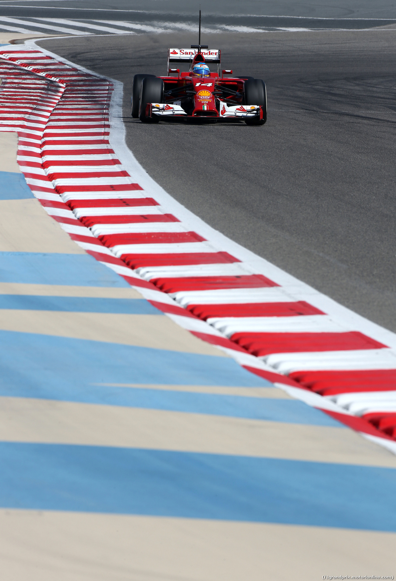 TEST F1 BAHRAIN 20 FEBBRAIO, Fernando Alonso (ESP), Ferrari 
20.02.2014. Formula One Testing, Bahrain Test One, Day Two, Sakhir, Bahrain.