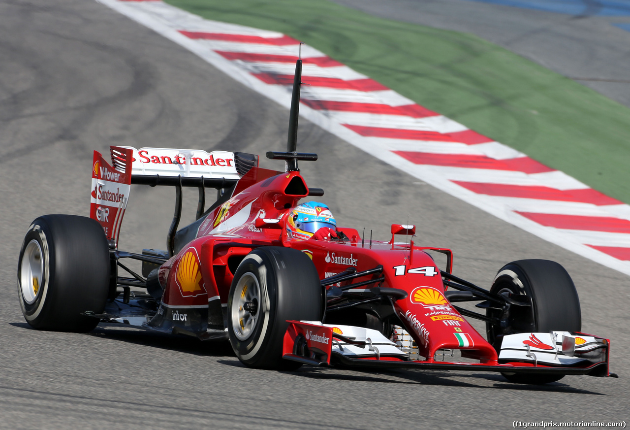 TEST F1 BAHRAIN 20 FEBBRAIO