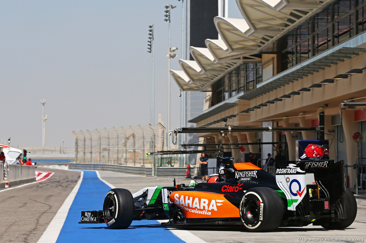 TEST F1 BAHRAIN 20 FEBBRAIO