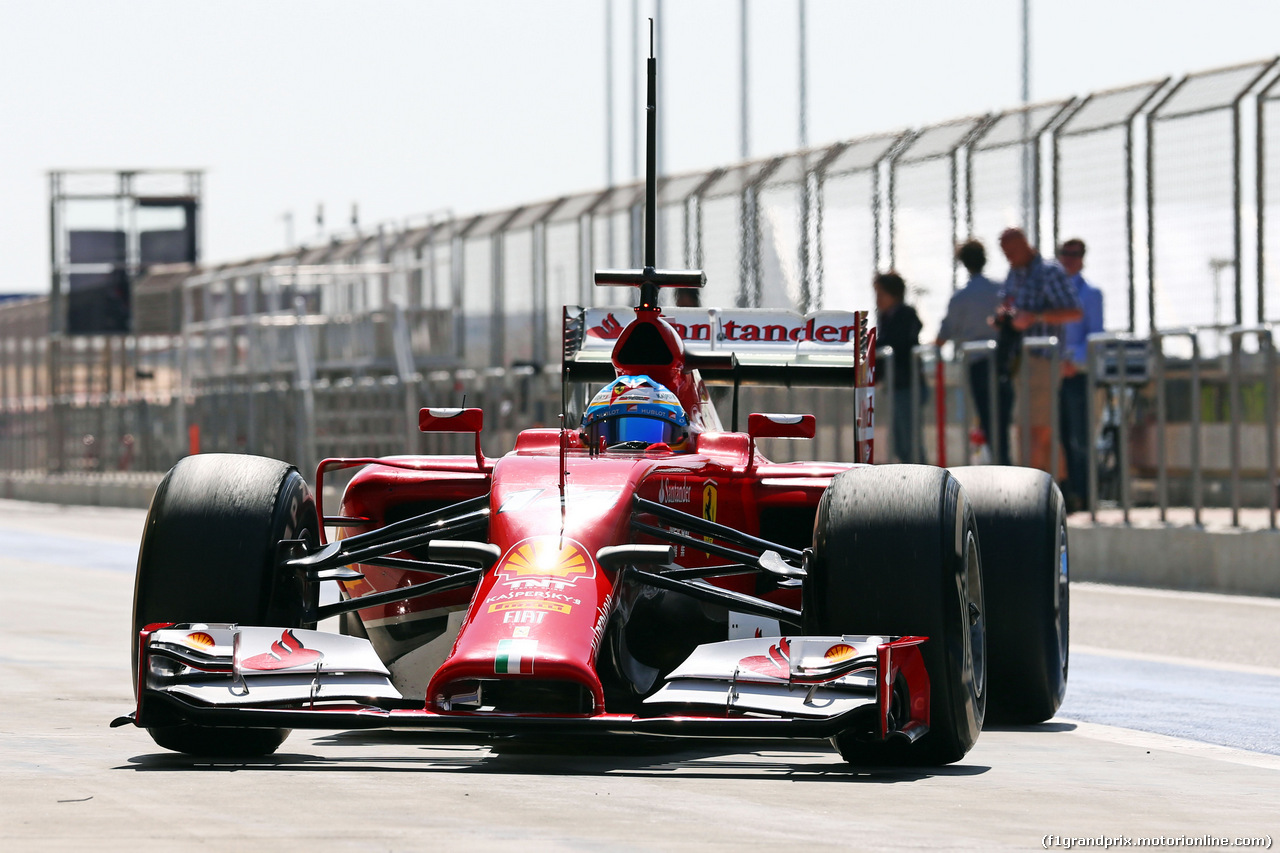 TEST F1 BAHRAIN 20 FEBBRAIO