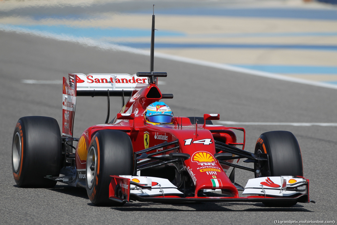 TEST F1 BAHRAIN 20 FEBBRAIO