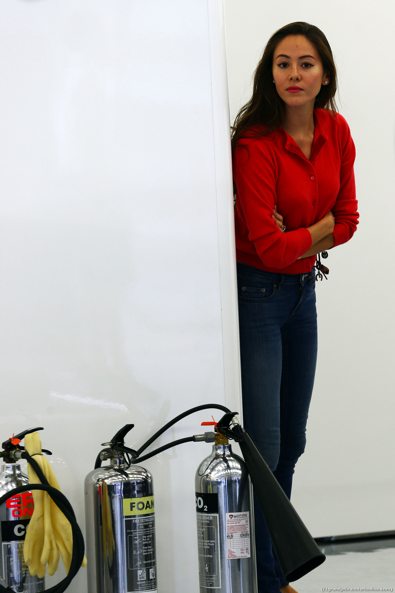 TEST F1 BAHRAIN 20 FEBBRAIO, Jessica Michibata (JPN), girlfriend of Jenson Button (GBR) McLaren.
20.02.2014. Formula One Testing, Bahrain Test One, Day Two, Sakhir, Bahrain.