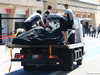 TEST F1 BAHRAIN 20 FEBBRAIO, The Mercedes AMG F1 W05 of Nico Rosberg (GER) Mercedes AMG F1 is recovered back to the pits on the back of a truck.
20.02.2014. Formula One Testing, Bahrain Test One, Day Two, Sakhir, Bahrain.