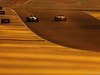 TEST F1 BAHRAIN 20 FEBBRAIO, Nico Rosberg (GER), Mercedes AMG F1 Team e Sebastian Vettel (GER), Red Bull Racing 
20.02.2014. Formula One Testing, Bahrain Test One, Day Two, Sakhir, Bahrain.