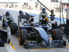 TEST F1 BAHRAIN 21 FEBBRAIO, Valtteri Bottas (FIN) Williams FW36 practices a pit stop.
21.02.2014. Formula One Testing, Bahrain Test One, Day Three, Sakhir, Bahrain.