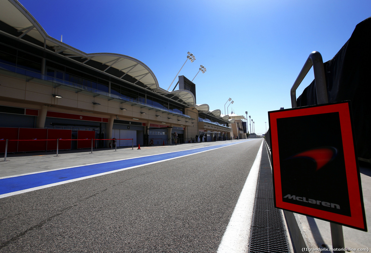 TEST F1 BAHRAIN 21 FEBBRAIO, McLaren Mercedes 
21.02.2014. Formula One Testing, Bahrain Test One, Day Three, Sakhir, Bahrain.