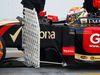 TEST F1 BAHRAIN 21 FEBBRAIO, Pastor Maldonado (VEN) Lotus F1 E21 running sensor equipment.
21.02.2014. Formula One Testing, Bahrain Test One, Day Three, Sakhir, Bahrain.