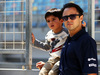 TEST F1 BAHRAIN 22 FEBBRAIO, Felipe Massa (BRA) Williams with his son Felipinho.
22.02.2014. Formula One Testing, Bahrain Test One, Day Four, Sakhir, Bahrain.