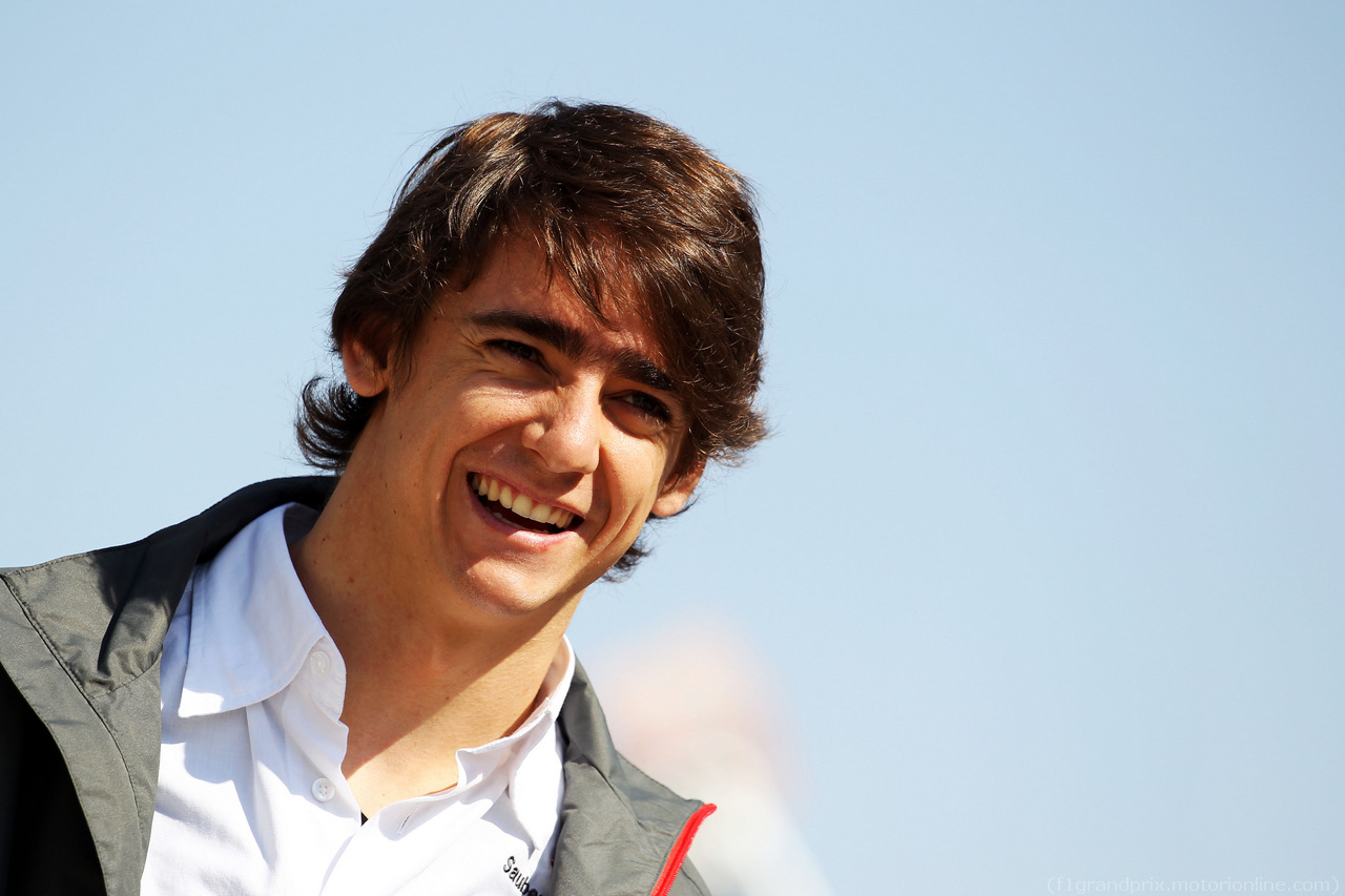 TEST F1 BAHRAIN 22 FEBBRAIO, Esteban Gutierrez (MEX) Sauber.
22.02.2014. Formula One Testing, Bahrain Test One, Day Four, Sakhir, Bahrain.