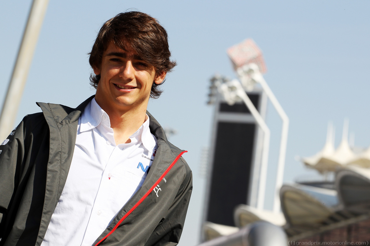 TEST F1 BAHRAIN 22 FEBBRAIO, Esteban Gutierrez (MEX) Sauber.
22.02.2014. Formula One Testing, Bahrain Test One, Day Four, Sakhir, Bahrain.