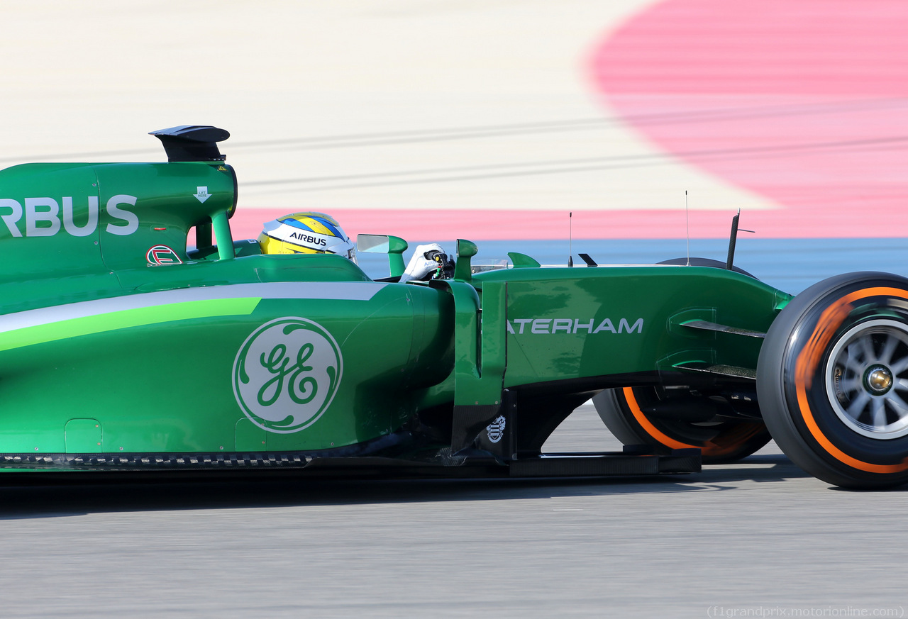 TEST F1 BAHRAIN 22 FEBBRAIO, Marcus Ericsson (SWE), Caterham F1 Team 
22.02.2014. Formula One Testing, Bahrain Test One, Day Four, Sakhir, Bahrain.