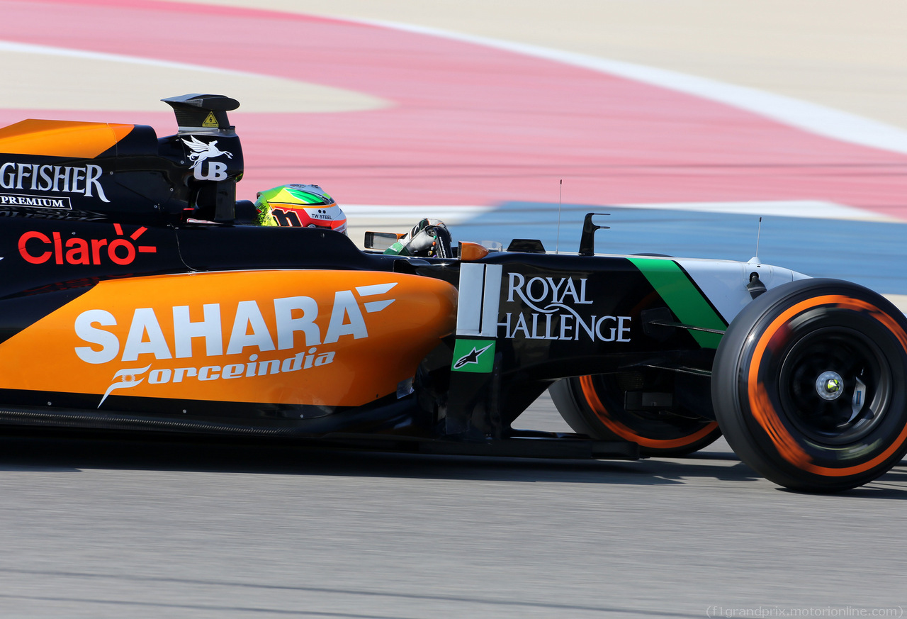 TEST F1 BAHRAIN 22 FEBBRAIO