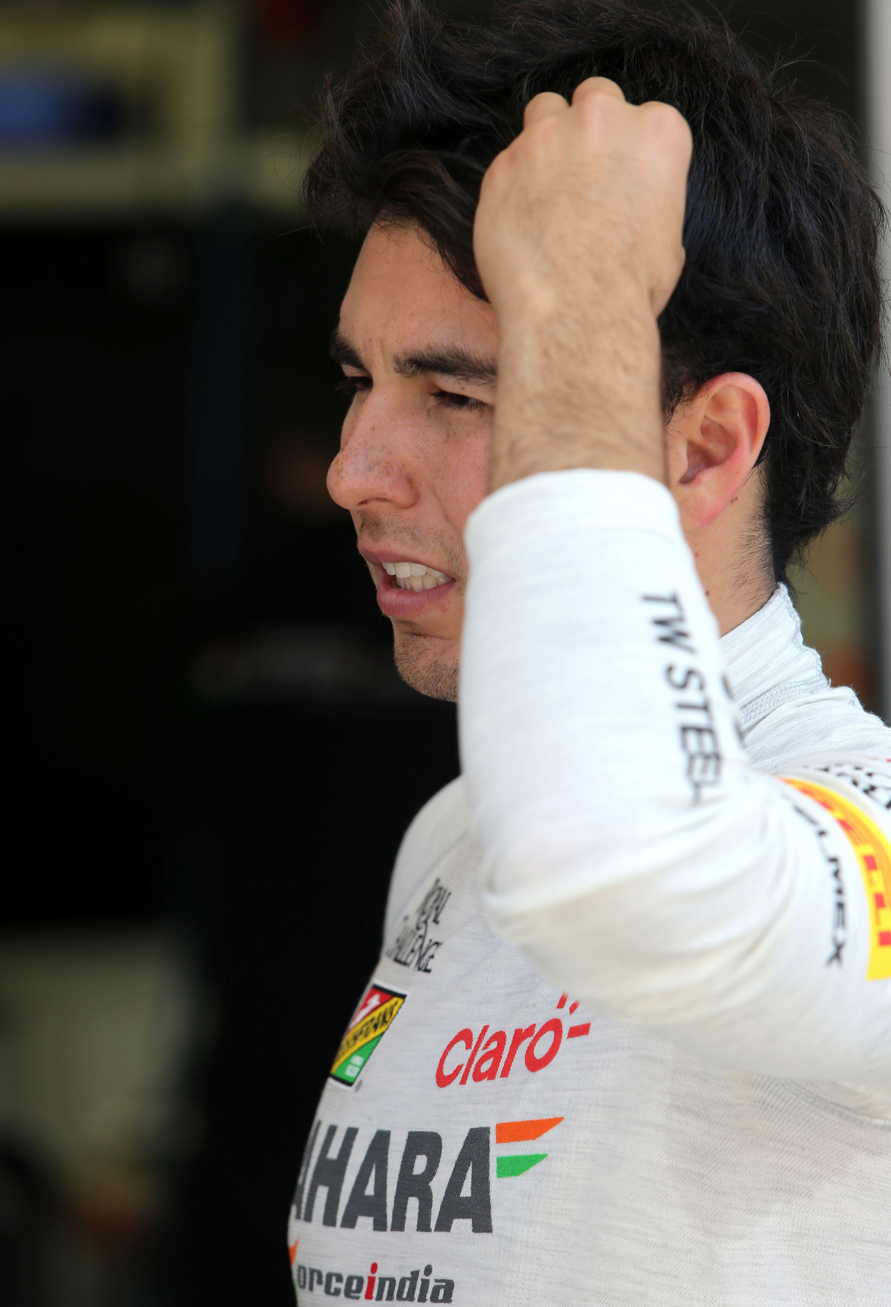 TEST F1 BAHRAIN 22 FEBBRAIO, Sergio Perez (MEX), Sahara Force India 
22.02.2014. Formula One Testing, Bahrain Test One, Day Four, Sakhir, Bahrain.