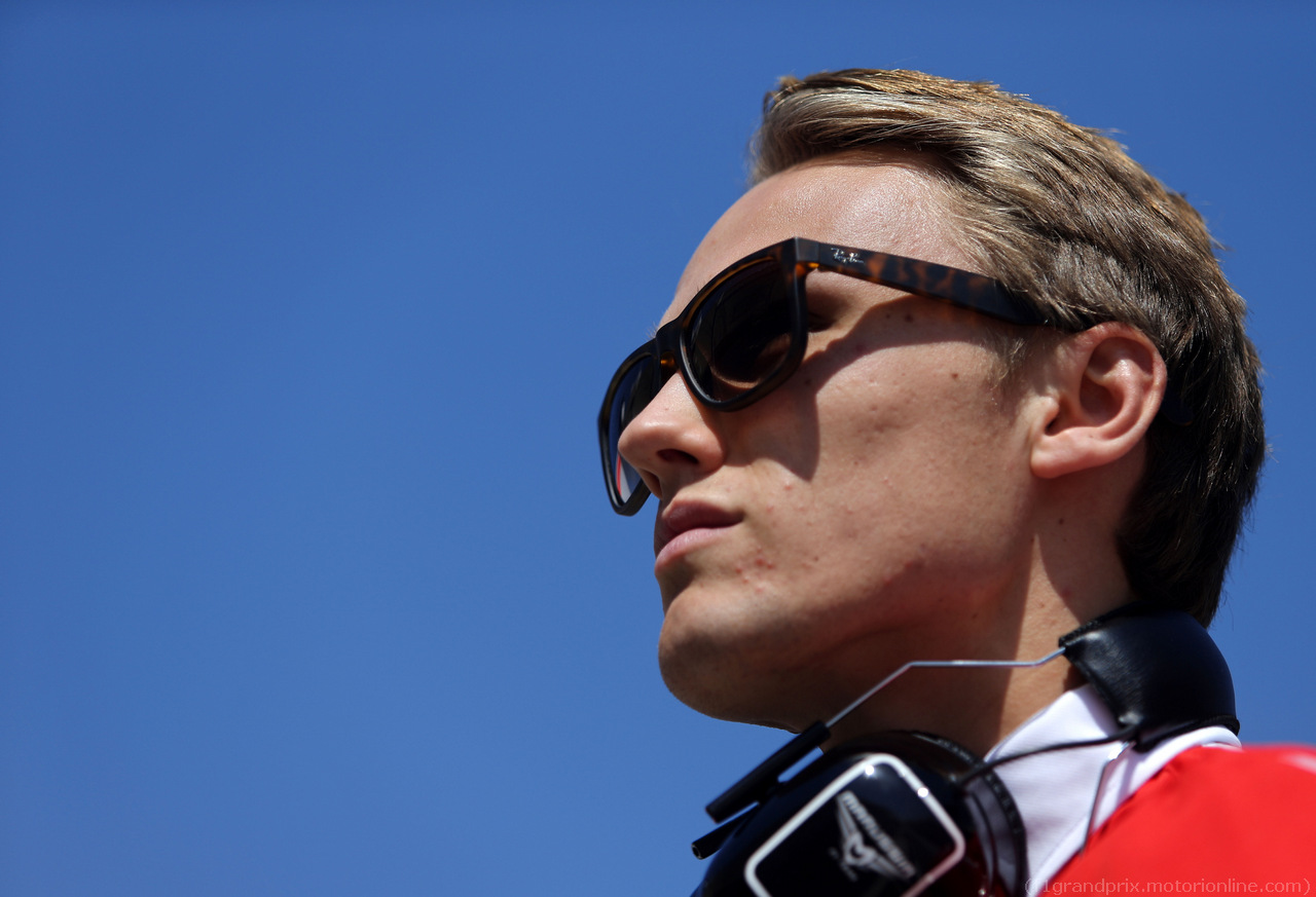 TEST F1 BAHRAIN 22 FEBBRAIO, Max Chilton (GBR), Marussia F1 Team 
22.02.2014. Formula One Testing, Bahrain Test One, Day Four, Sakhir, Bahrain.