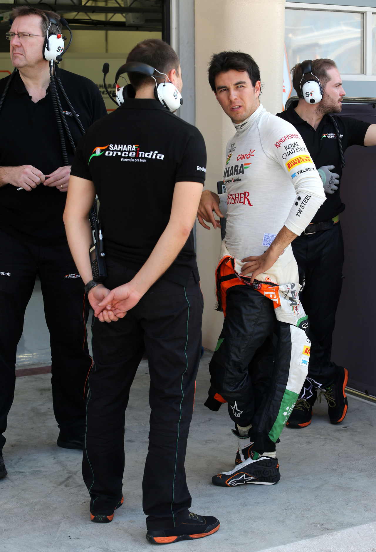 TEST F1 BAHRAIN 22 FEBBRAIO, Sergio Perez (MEX), Sahara Force India 
22.02.2014. Formula One Testing, Bahrain Test One, Day Four, Sakhir, Bahrain.