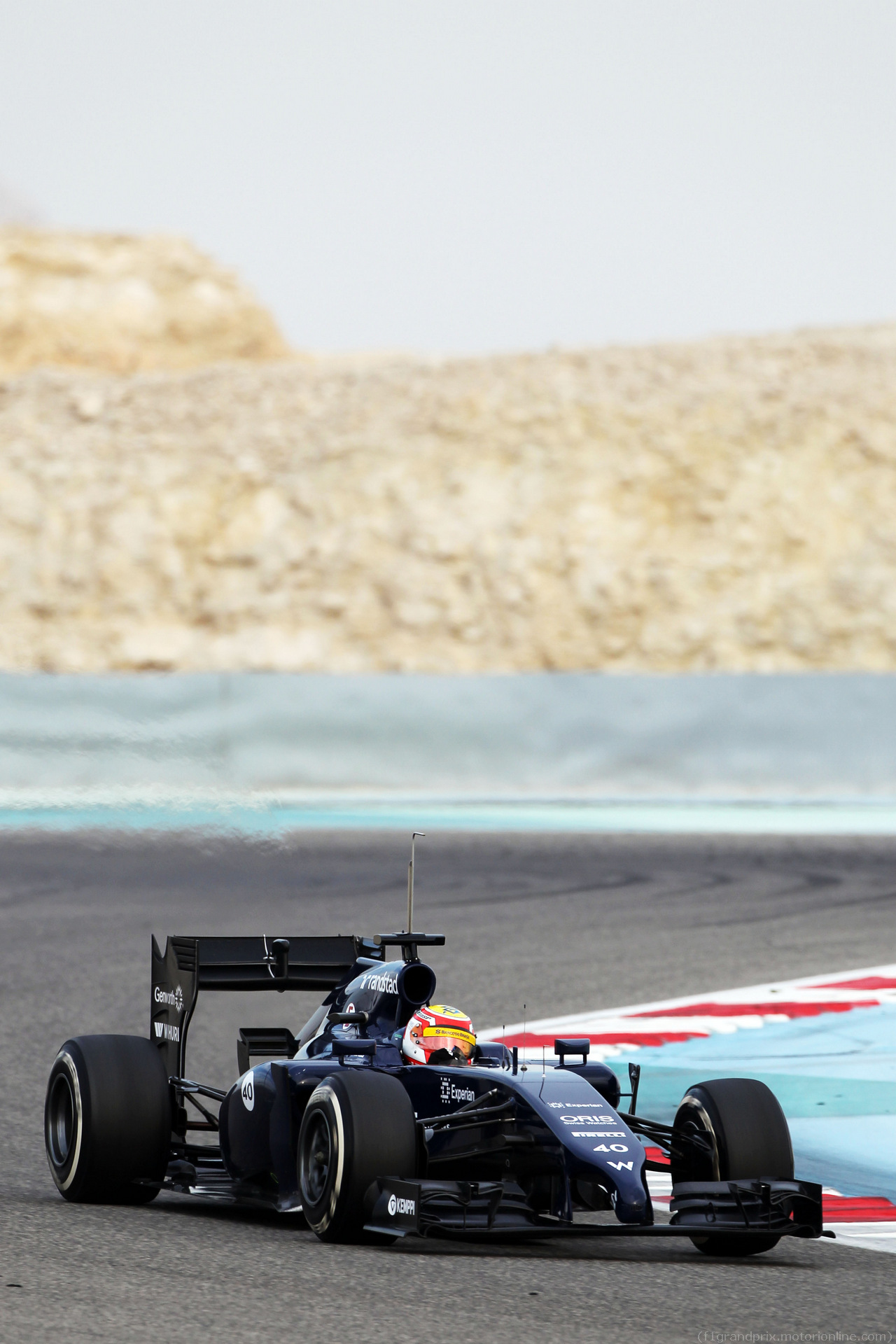 TEST F1 BAHRAIN 22 FEBBRAIO, Felipe Nasr (BRA) Williams FW36 Test e Reserve Driver.
22.02.2014. Formula One Testing, Bahrain Test One, Day Four, Sakhir, Bahrain.