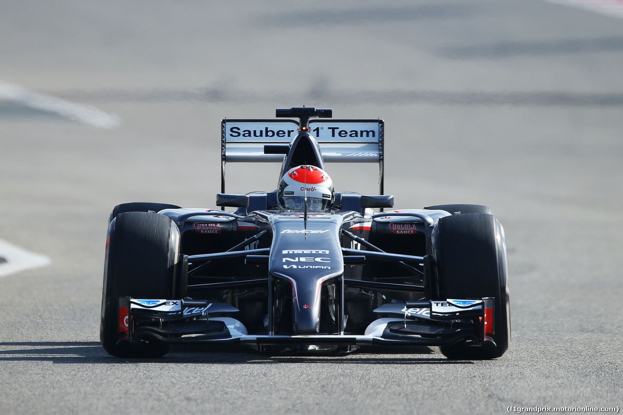 TEST F1 BAHRAIN 22 FEBBRAIO, Adrian Sutil (GER) Sauber C33.
22.02.2014. Formula One Testing, Bahrain Test One, Day Four, Sakhir, Bahrain.