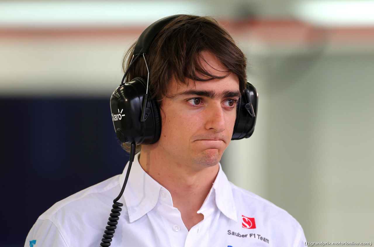 TEST F1 BAHRAIN 22 FEBBRAIO, Esteban Gutierrez (MEX), Sauber F1 Team 
22.02.2014. Formula One Testing, Bahrain Test One, Day Four, Sakhir, Bahrain.
