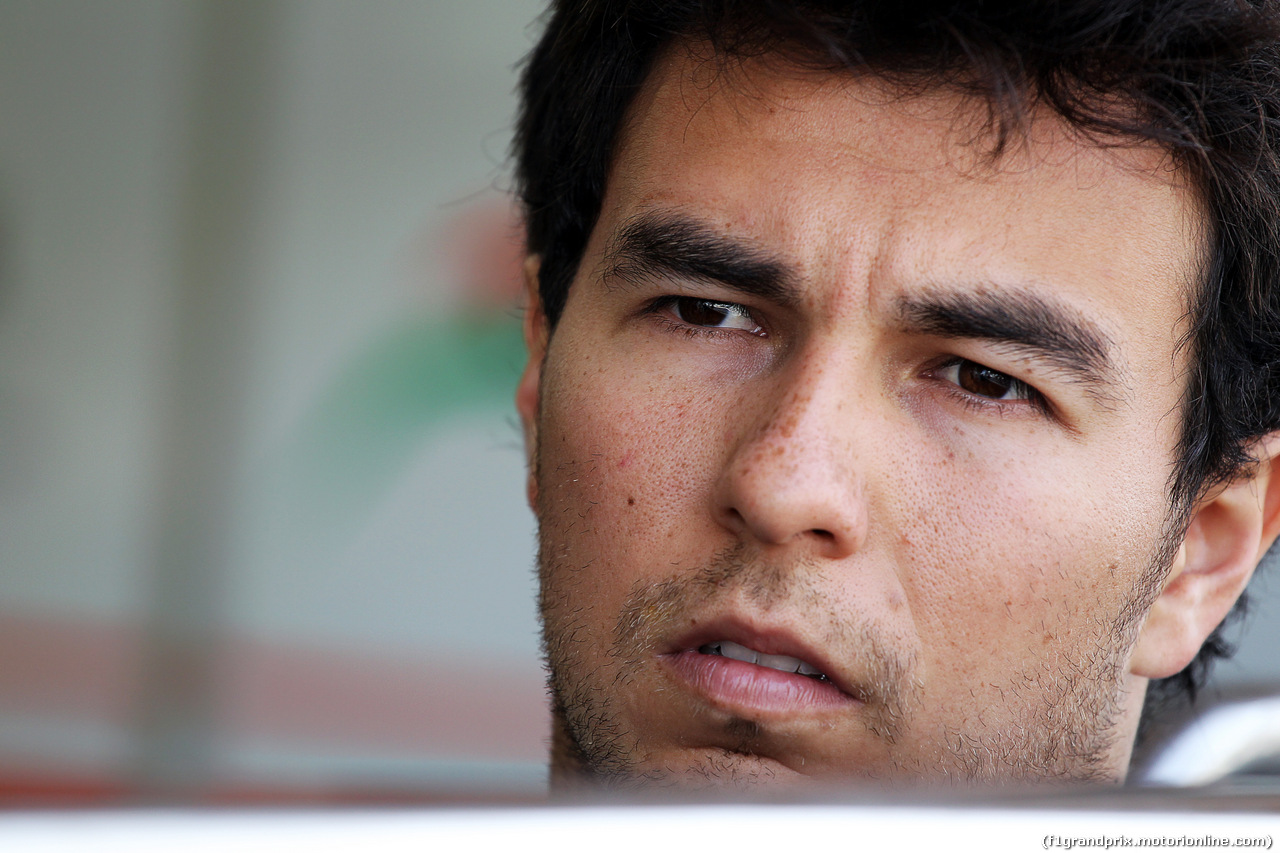 TEST F1 BAHRAIN 27 FEBBRAIO, Sergio Perez (MEX) Sahara Force India F1.
27.02.2014. Formula One Testing, Bahrain Test Two, Day One, Sakhir, Bahrain.