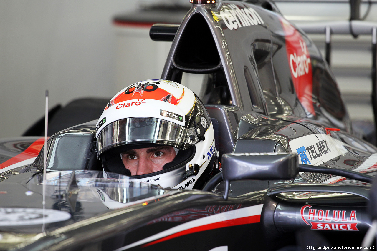 TEST F1 BAHRAIN 27 FEBBRAIO, Adrian Sutil (GER) Sauber C33.
27.02.2014. Formula One Testing, Bahrain Test Two, Day One, Sakhir, Bahrain.