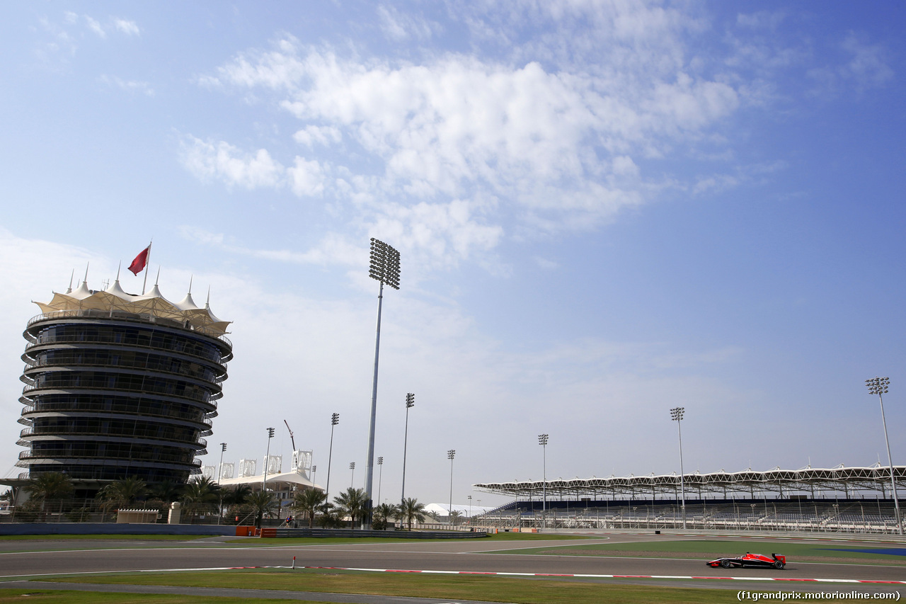 TEST F1 BAHRAIN 27 FEBBRAIO, Max Chilton (GBR), Marussia F1 Team 
27.02.2014. Formula One Testing, Bahrain Test Two, Day One, Sakhir, Bahrain.