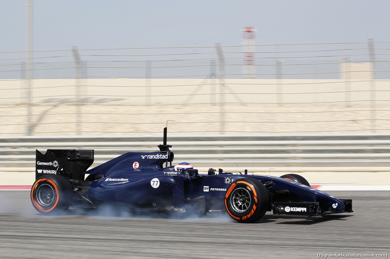 TEST F1 BAHRAIN 27 FEBBRAIO