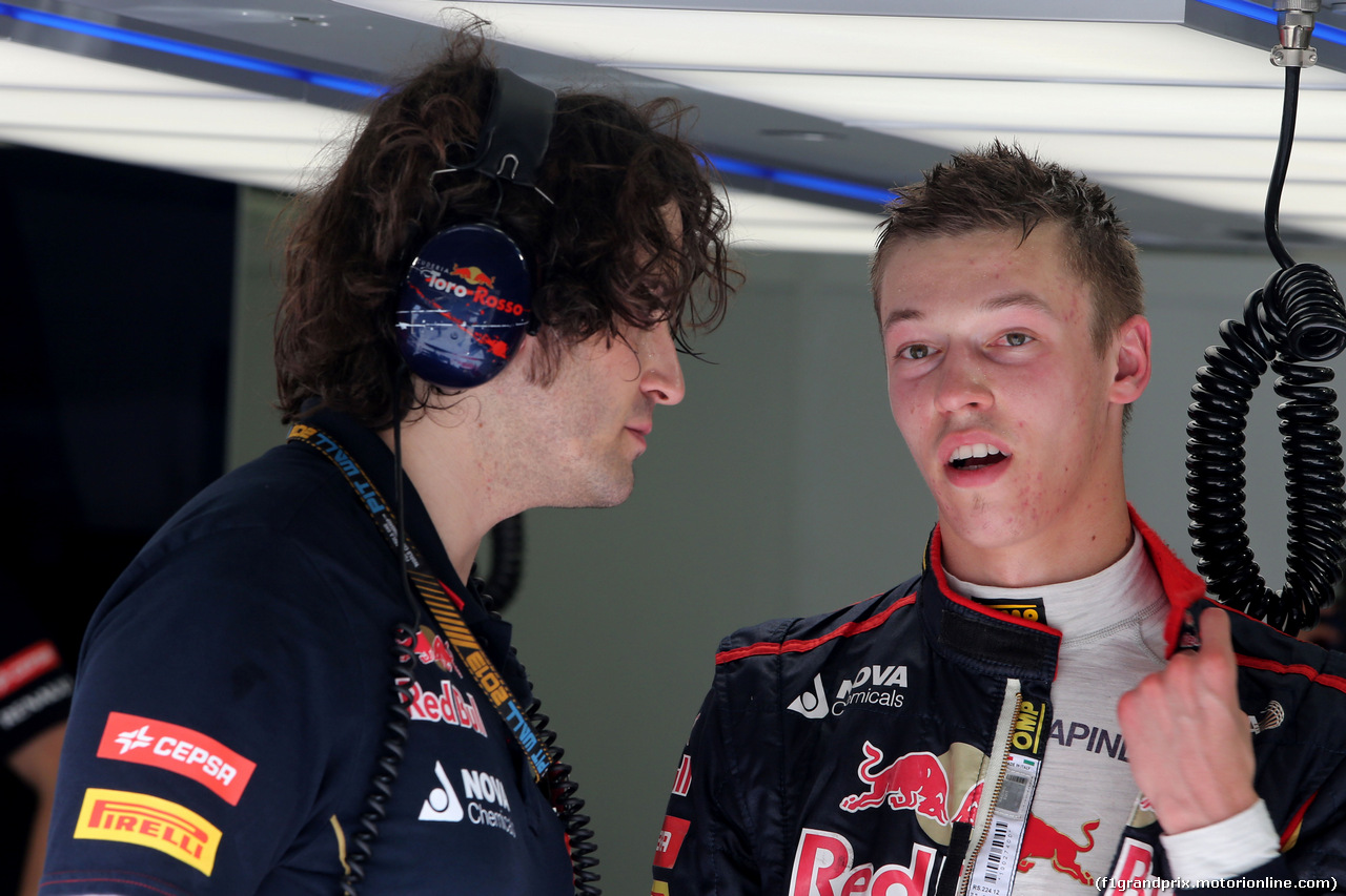 TEST F1 BAHRAIN 27 FEBBRAIO, Daniil Kvyat (RUS), Scuderia Toro Rosso 
27.02.2014. Formula One Testing, Bahrain Test Two, Day One, Sakhir, Bahrain.