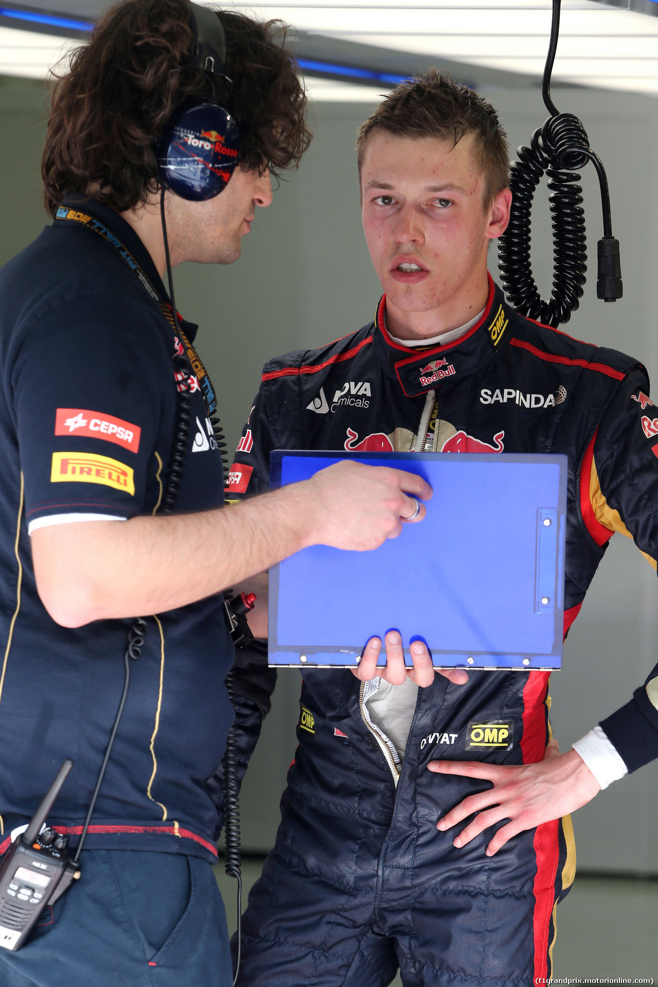 TEST F1 BAHRAIN 27 FEBBRAIO, Daniil Kvyat (RUS), Scuderia Toro Rosso 
27.02.2014. Formula One Testing, Bahrain Test Two, Day One, Sakhir, Bahrain.