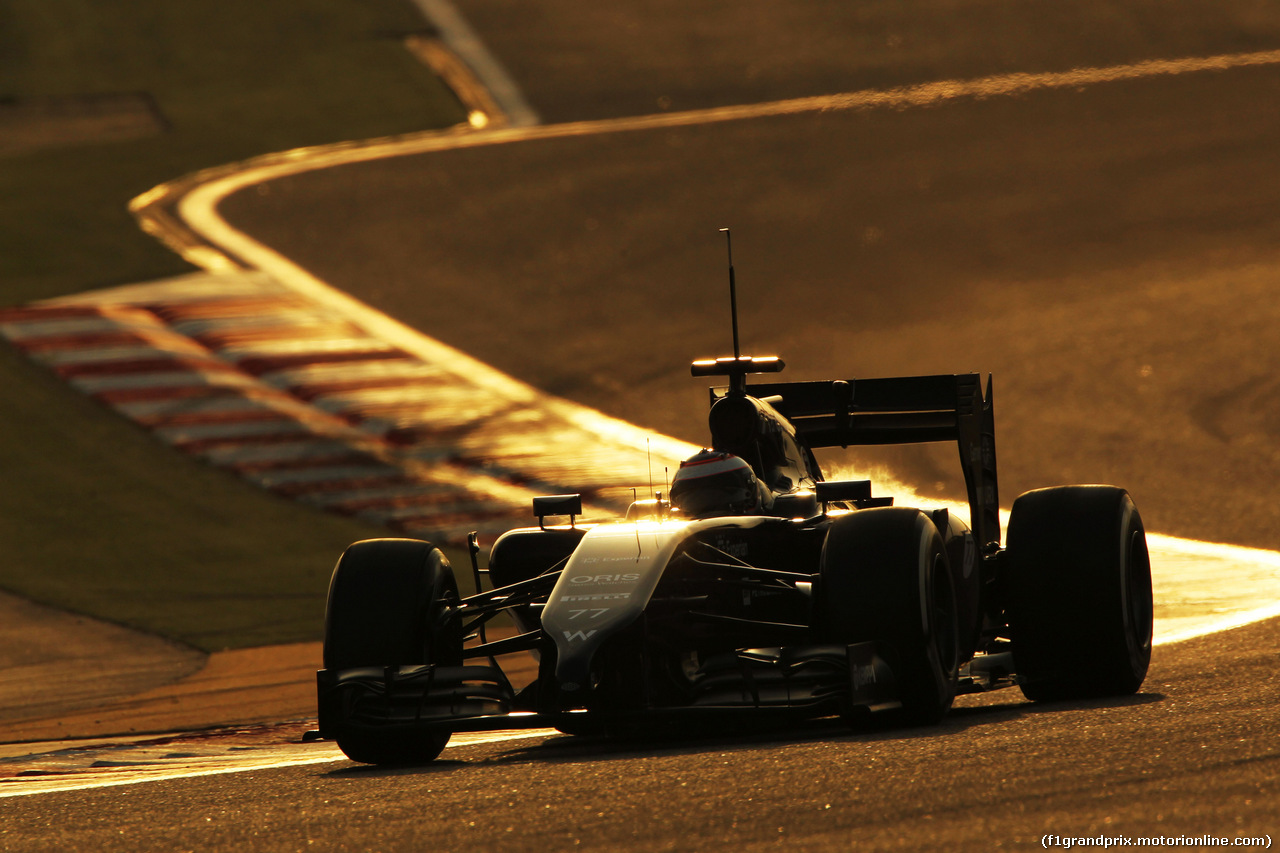 TEST F1 BAHRAIN 27 FEBBRAIO, Valtteri Bottas (FIN) Williams FW36.
27.02.2014. Formula One Testing, Bahrain Test Two, Day One, Sakhir, Bahrain.