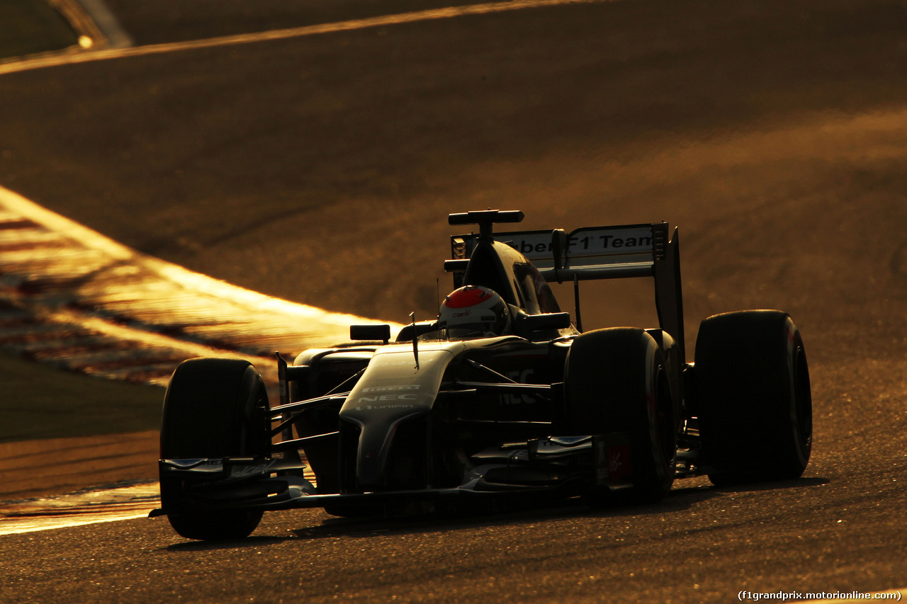 TEST F1 BAHRAIN 27 FEBBRAIO, Adrian Sutil (GER) Sauber C33.
27.02.2014. Formula One Testing, Bahrain Test Two, Day One, Sakhir, Bahrain.