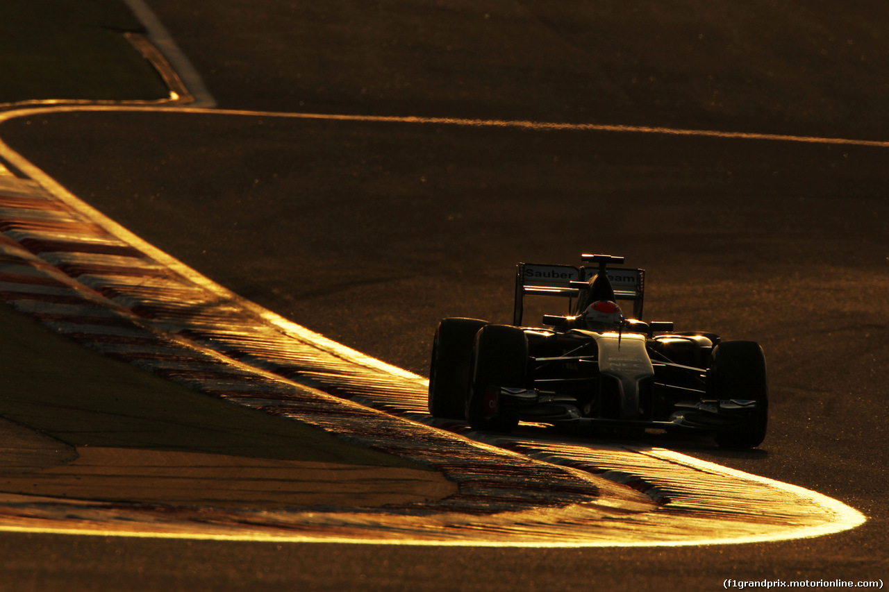 TEST F1 BAHRAIN 27 FEBBRAIO, Adrian Sutil (GER) Sauber C33.
27.02.2014. Formula One Testing, Bahrain Test Two, Day One, Sakhir, Bahrain.