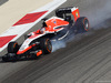 TEST F1 BAHRAIN 28 FEBBRAIO, Jules Bianchi (FRA) Marussia F1 Team MR03 locks up under braking.
28.02.2014. Formula One Testing, Bahrain Test Two, Day Two, Sakhir, Bahrain.