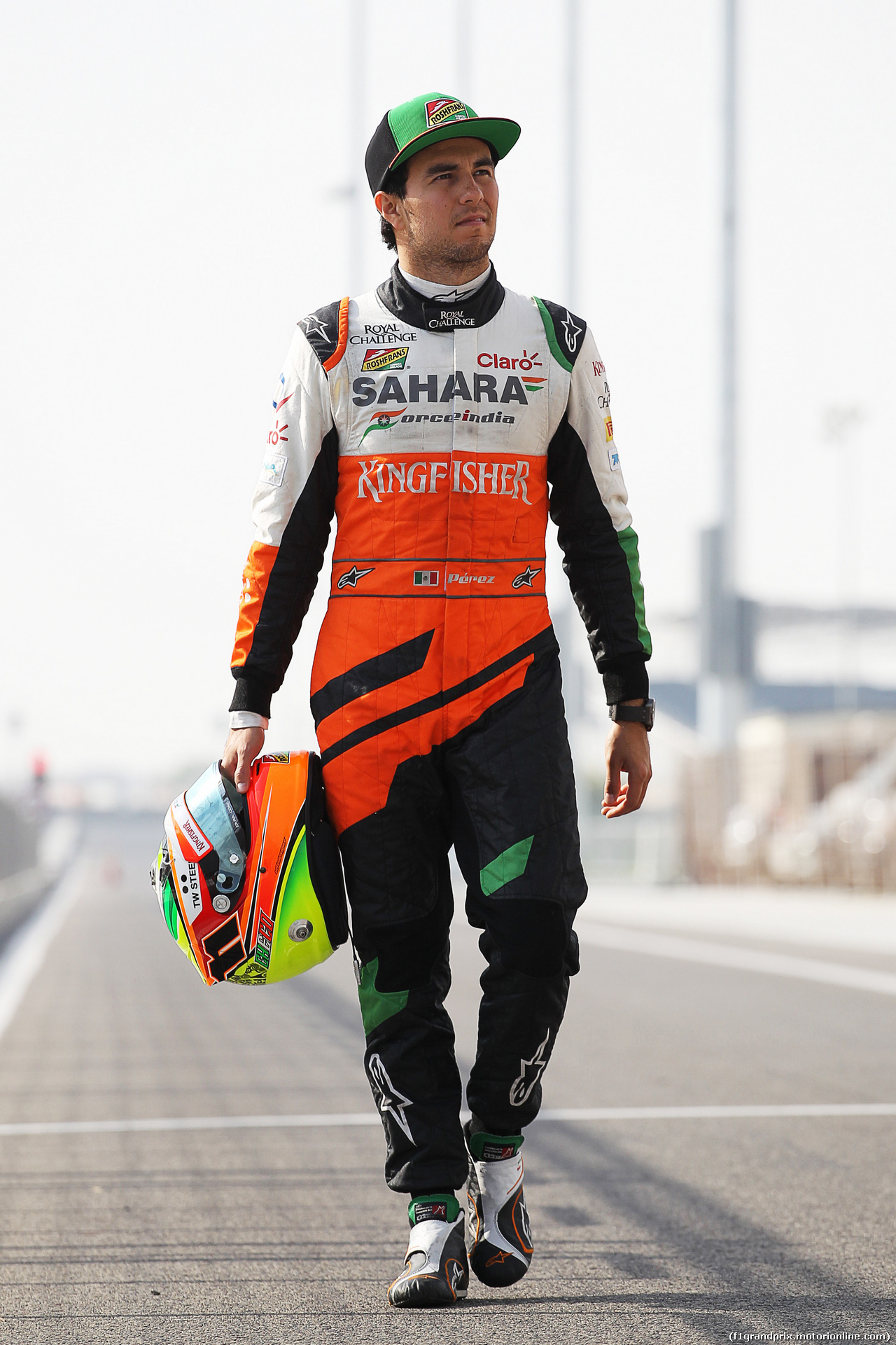 TEST F1 BAHRAIN 28 FEBBRAIO, Sergio Perez (MEX) Sahara Force India F1.
28.02.2014. Formula One Testing, Bahrain Test Two, Day Two, Sakhir, Bahrain.