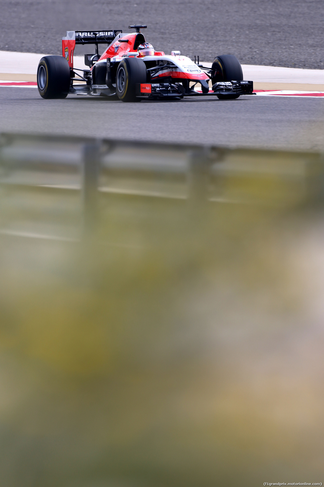 TEST F1 BAHRAIN 28 FEBBRAIO, Jules Bianchi (FRA), Marussia F1 Team  
28.02.2014. Formula One Testing, Bahrain Test Two, Day Two, Sakhir, Bahrain.