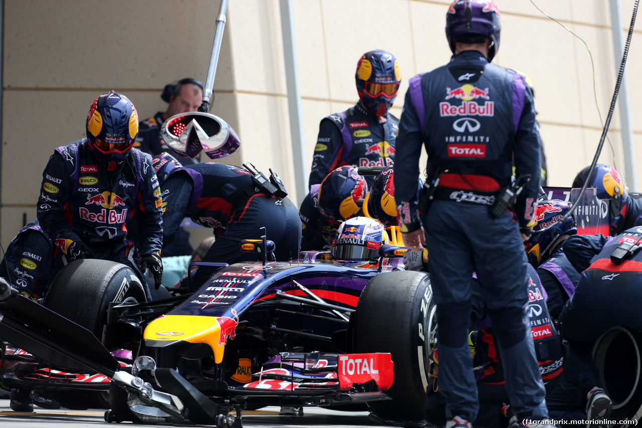 TEST F1 BAHRAIN 28 FEBBRAIO, Daniel Ricciardo (AUS), Red Bull Racing 
28.02.2014. Formula One Testing, Bahrain Test Two, Day Two, Sakhir, Bahrain.