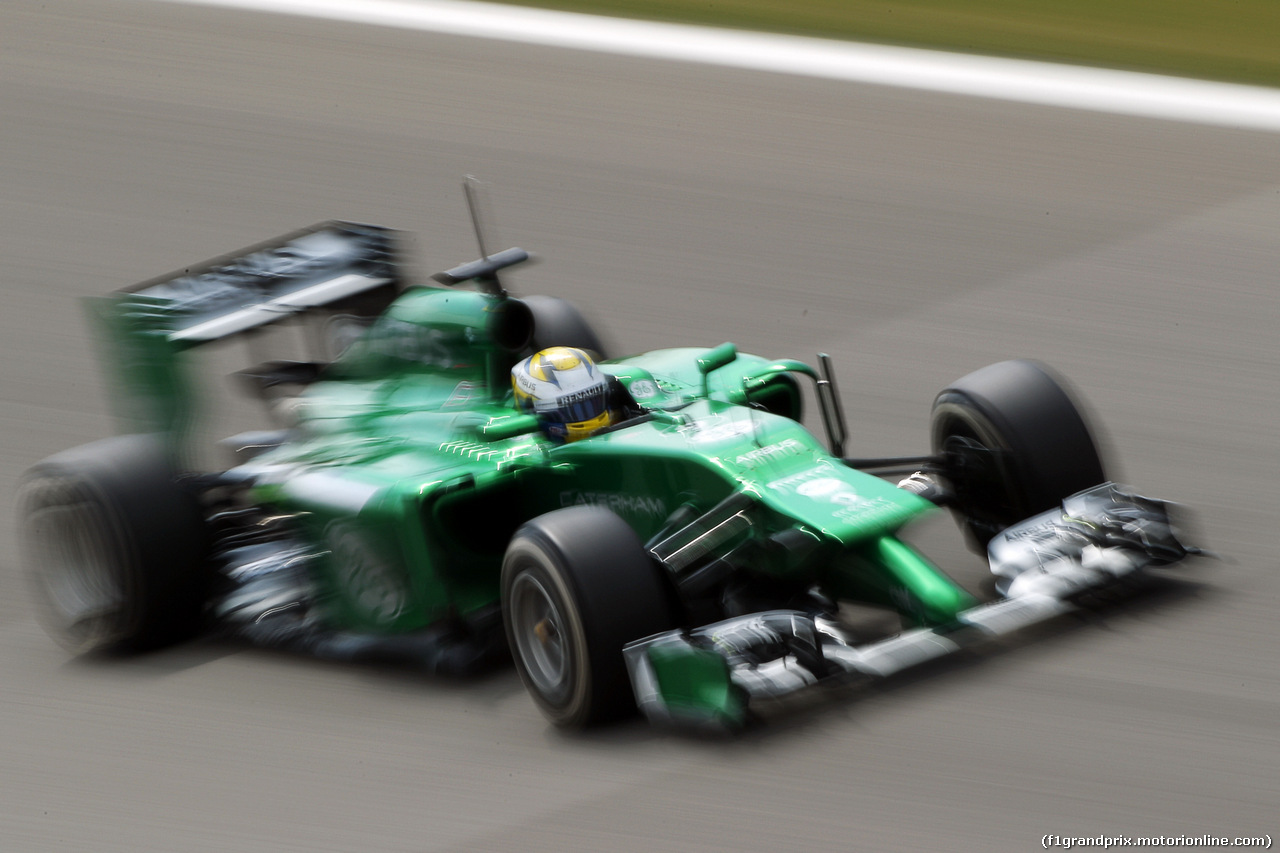 TEST F1 BAHRAIN 28 FEBBRAIO, Marcus Ericsson (SWE) Caterham CT05.
28.02.2014. Formula One Testing, Bahrain Test Two, Day Two, Sakhir, Bahrain.