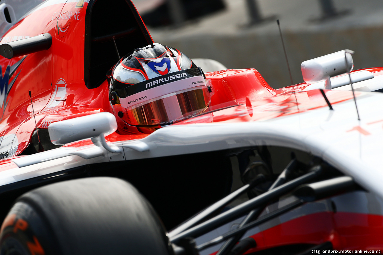 TEST F1 BAHRAIN 28 FEBBRAIO, Jules Bianchi (FRA) Marussia F1 Team MR03.
28.02.2014. Formula One Testing, Bahrain Test Two, Day Two, Sakhir, Bahrain.