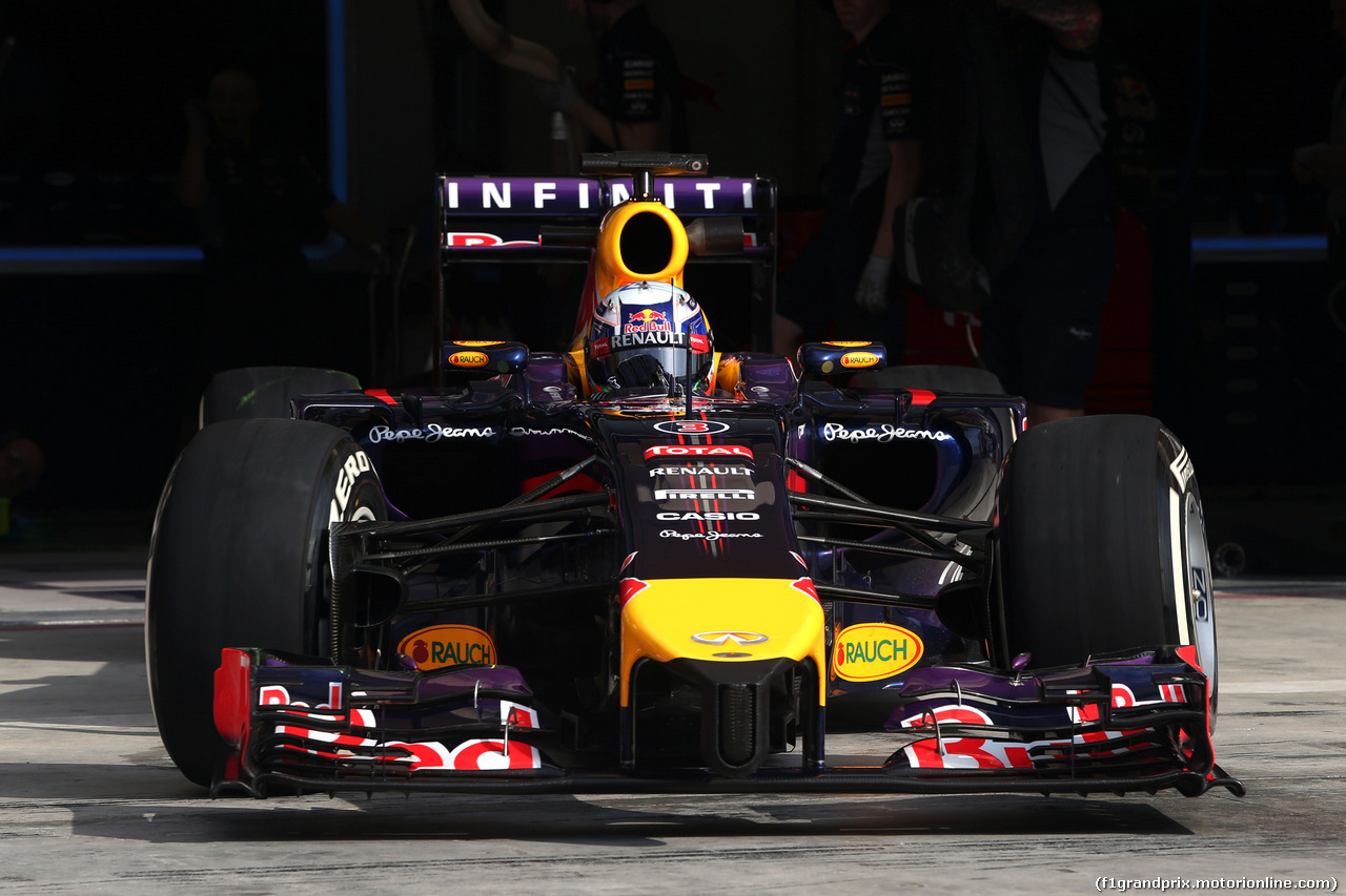 TEST F1 BAHRAIN 28 FEBBRAIO, Daniel Ricciardo (AUS), Red Bull Racing 
28.02.2014. Formula One Testing, Bahrain Test Two, Day Two, Sakhir, Bahrain.