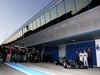 TEST F1 JEREZ 28 GENNAIO, (L to R): Paddy Lowe (GBR) Mercedes AMG F1 Executive Director (Technical); Lewis Hamilton (GBR) Mercedes AMG F1; Nico Rosberg (GER) Mercedes AMG F1; e Toto Wolff (GER) Mercedes AMG F1 Shareholder e Executive Director, at the unveiling of the new Mercedes AMG F1 W05.
28.01.2014. Formula One Testing, Day One, Jerez, Spain.