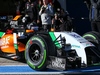 TEST F1 JEREZ 28 GENNAIO, Sergio Perez (MEX) Sahara Force India F1 VJM07 leaves the pits.
28.01.2014. Formula One Testing, Day One, Jerez, Spain.