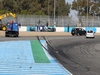 TEST F1 JEREZ 28 GENNAIO, Lewis Hamilton (GBR) Mercedes AMG F1 W05 crashes at the first corner.
28.01.2014. Formula One Testing, Day One, Jerez, Spain.